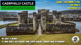 Caerphilly Castle  The Largest in Wales 2nd in Britain [upl. by Redle]