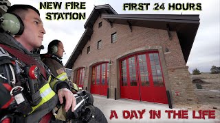 First 24 Hours in a New Fire Station  A Day in the Life [upl. by Esahc]