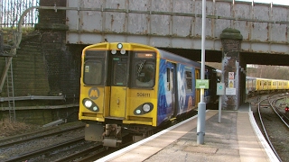 Half an Hour at 216  Birkenhead North Station 1022017  Class 507 508 terminus [upl. by Rog534]