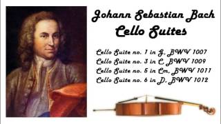 Johann Sebastian Bach  Cello suites in 432 Hz great for reading or studying [upl. by Kirst]