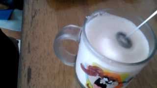 Aerolatte Review Frothing Cold Milk In Under 1 Minute [upl. by Herbert]