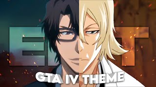 Aizen x Urahara  GTA IV Theme Edit [upl. by Jakob]